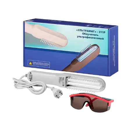 Лампа ультрафиолетовая (расчёска) Ультрамиг-311Р