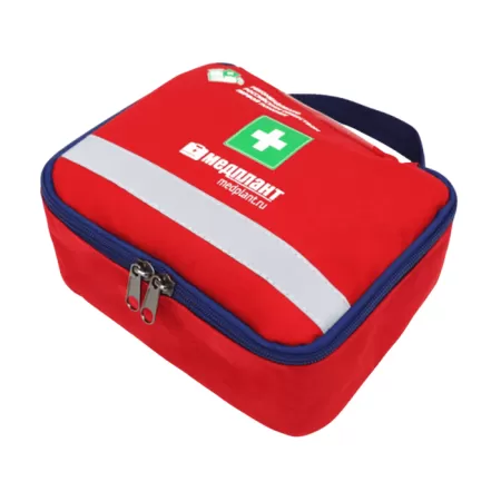 Аптечка для оказания работниками первой помощи пострадавшим с применением медицинских изделий Медплант по ТУ 21.20.24-078-52777873-2023 по приказу 262н, артикул 1659