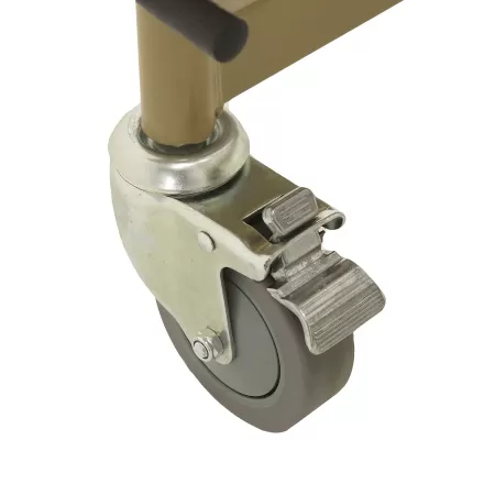 Кровать электрическая MED-MOS YG-1 ЛДСП светлое дерево с металлическими ламелями и регулировкой высоты