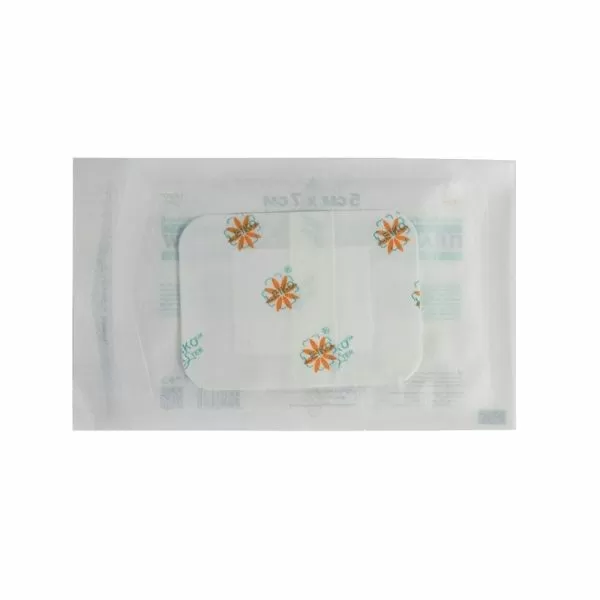 Пластырь-повязка LEIKO NW с впитывающей прокладкой 5*7см, артикул 103863