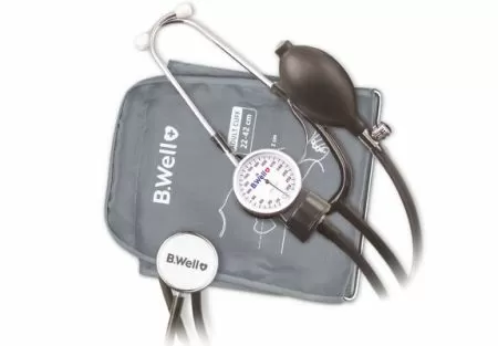 Тонометр механический на плечо B.Well Med-62 с манжетой 22-42 см и стетоскопом в комплекте
