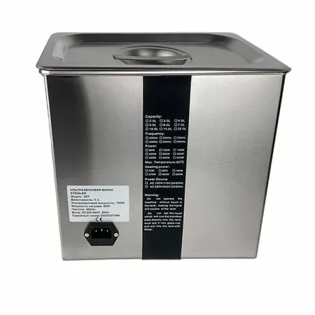 Ультразвуковая ванна (мойка) Stegler 3DT (3 л, 20-80 °C, 120 Вт)