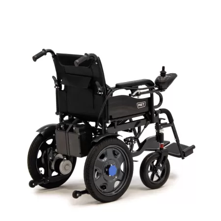 Кресло-коляска с электроприводом MET START 100, артикул 20701, ширина сиденья 44 см, колеса пневматические