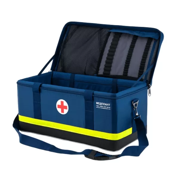 Укладка специализированная реанимационная МЕДПЛАНТ УМСП-02 по приказу № 1165н в сумке СР-03, артикул 1546