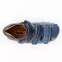 Сандалии ортопедические детские TWIKI TW-134-18 кожаные с открытым носом цвет синий 