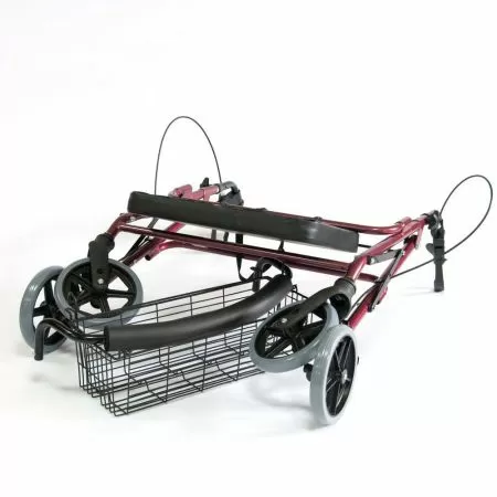 Ходунки-роллаторы PMR882W с сиденьем, складные, грузоподъемность до 220 кг