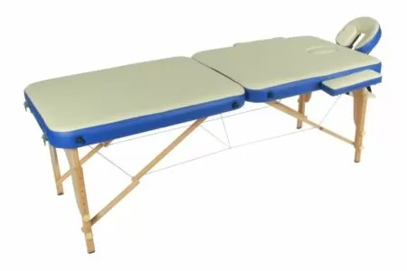 Массажный стол JF-AY01 дерев 2-х секционный регулируемый