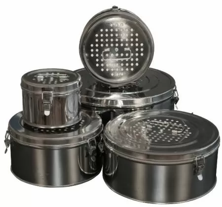 Коробка стерилизационная ДЗМО КФ-18