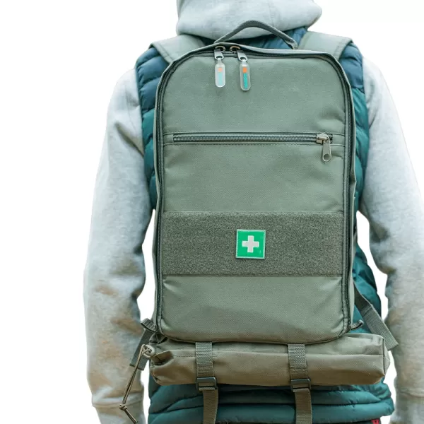 Рюкзак универсальный МЕДПЛАНТ Волонтер-4, цвет олива, артикул 1464