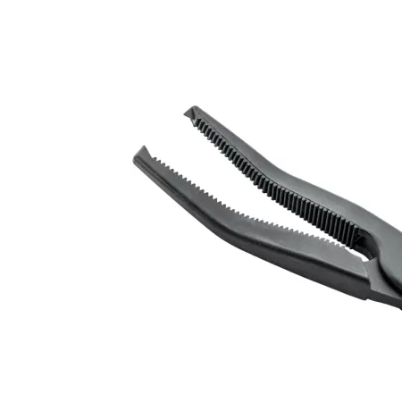 Зажим Кохера кровоостанавливающий изогнутый одноразовый стерильный 160 мм МЕДПЛАНТ артикул 1203