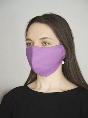 Маска защитная трехслойная Амама 1шт