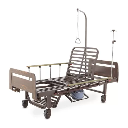 Кровать механическая MED-MOS YG-6 ЛДСП венге с туалетом