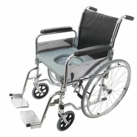 Кресло-коляска Barry W5 с санитарным оснащением, ширина сиденья 45 см
