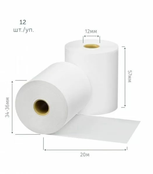 Термобумага для принтера алкотестера Tigon M-3003