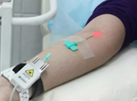 Аппарат для внутривенного облучения крови Мустанг-ВЛОК 1 канал