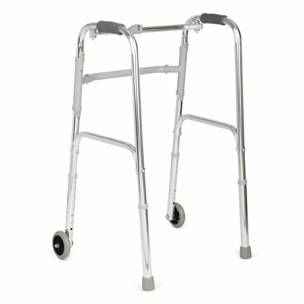 Ходунки одноуровневые двухколесные Армед KR912L шагающие с повышенной грузоподъемностью до 120 кг