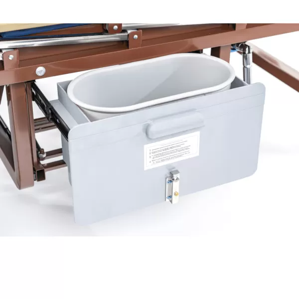 Кровать механическая MET TARYS, артикул 19563, без колес, кардиокресло, туалет