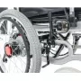 Кресло-коляска с электроприводом MET COMFORT 42, артикул 20504, складная, с регулировкой угла наклона спинки и подножек