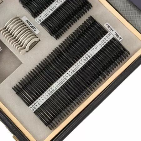 Набор на 266 пробных очковых линз Армед в пластиковой обойме с оправой без поверки