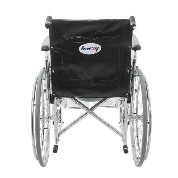 Кресло-коляска Barry W5 с санитарным оснащением, ширина сиденья 45 см
